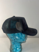 Load image into Gallery viewer, "All BLACK Obsidian, Signature special 10th anniversary Mesh Trucker hat”