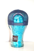 Load image into Gallery viewer, "Sapphire Rose Suede Trucker Cap"