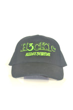 Load image into Gallery viewer, KIDS BLACK & NEON TRUCKER