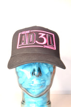 Load image into Gallery viewer, "Midnight Flamingo Trucker Cap"
