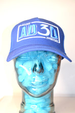 Load image into Gallery viewer, "Azure Crest & white Trucker Cap"