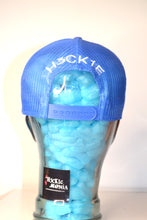 Load image into Gallery viewer, "Azure Crest & white Trucker Cap"