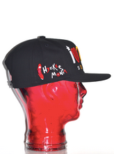Load image into Gallery viewer, BLACK SNAPBACK -“I LOVE 2 CUT SHAPES”