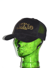 Load image into Gallery viewer, The "Golden Nightfall" Suede Trucker Cap