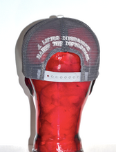 Load image into Gallery viewer, WHITE SUEDE MESH TRUCKER