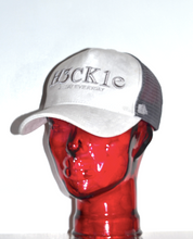 Load image into Gallery viewer, WHITE SUEDE MESH TRUCKER