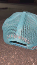 Load and play video in Gallery viewer, The Real MVP — Private Issue 01. Aqua Tone Mesh Trucker
