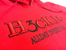 Load image into Gallery viewer, ROSE RED HOODIE
