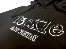 Load image into Gallery viewer, BLACK &amp; WHITE HUMBUG HOODIE
