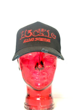 Load image into Gallery viewer, “BLACK LADYBIRD TRUCKER CAP”
