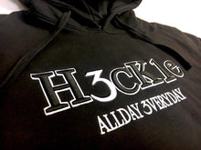 Load image into Gallery viewer, BLACK &amp; WHITE HUMBUG HOODIE
