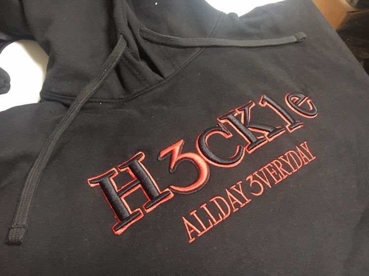 BLACK LADYBIRD HOODIE