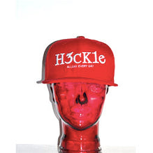Load image into Gallery viewer, RED H3CK1E SNAPBACK
